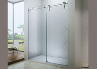 Professional Custom Bathroom Shower Glass Easy Cleaning For Hotel / Home