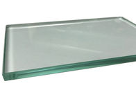 Safety Clear Tempered Glass , High Strength 8mm Float Glass For Guardrail